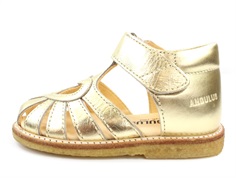 Angulus sandal gold med hjerte